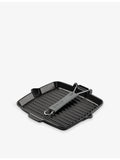 Staub cast iron grill pan 24cm with pouring spout, UK version