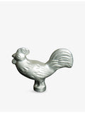 Staub stainless steel cockerel knob 7.5cm - British product