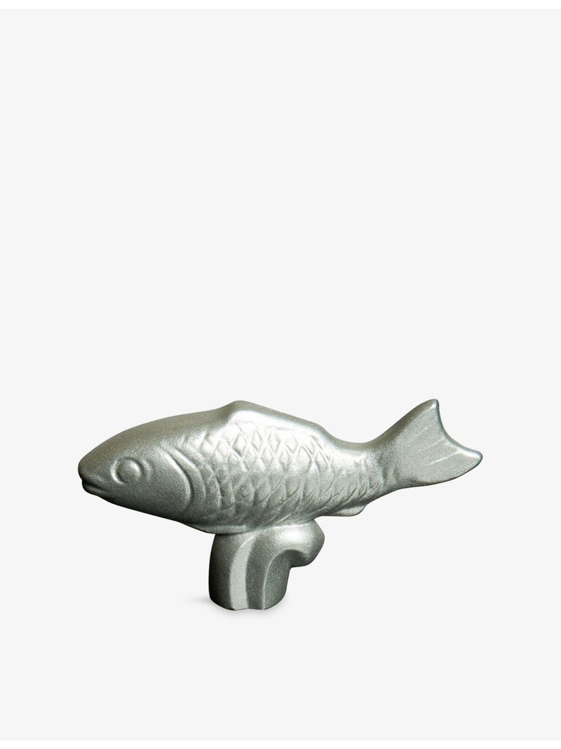 Staub fish-shaped stainless steel knob for cocotte (British brand)