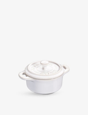 Staub ceramic mini cocotte casserole dish 10cm (British brand)