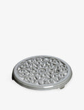 Staub cast iron trivet lily design 23cm - British product