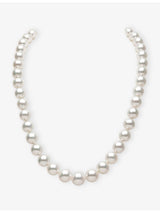 selfridges Yoko London Classic 18ct White Gold South Sea Pearl Necklace 45cm- Buy online at McGrocer