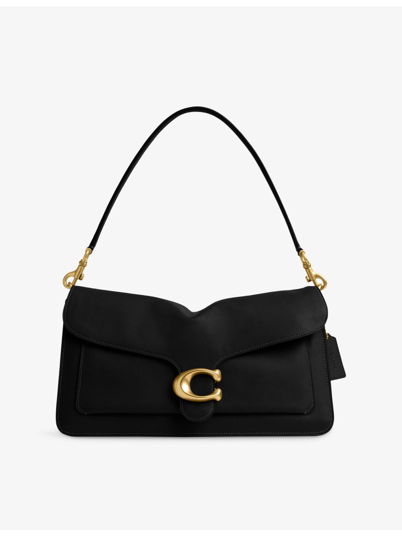 Coach Tabby 36 leather shoulder bag with top handle (British brand)