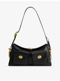 Coach Turnlock Haversack leather shoulder bag, UK version