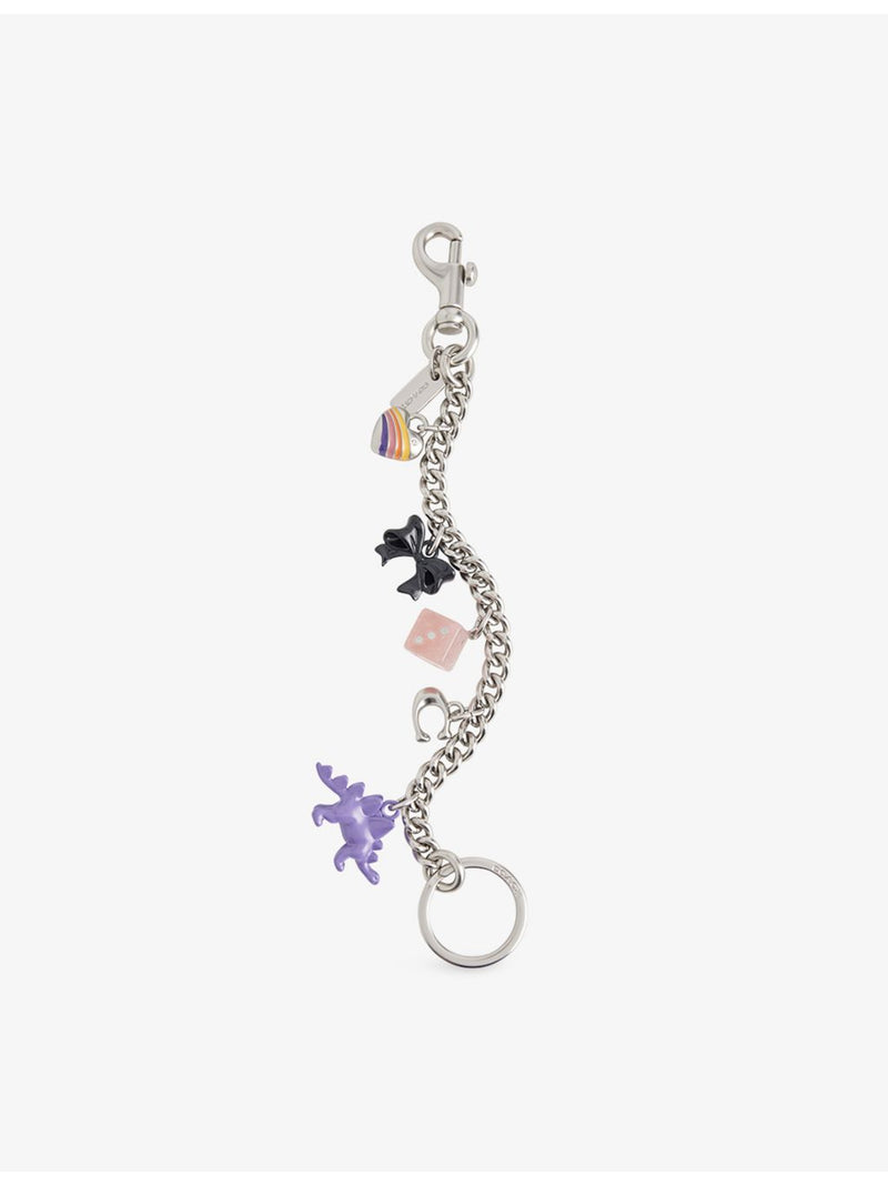 Coach brass bag charm 24.7cm, UK version