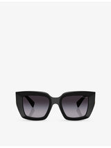 selfridges Miu Miu Square-Frame Acetate Sunglasses- Buy online at McGrocer