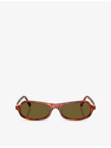 selfridges Miu Miu Irregular-Frame Acetate Sunglasses- Buy online at McGrocer