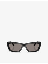 selfridges Miu Miu Rectangular-Frame Acetate Sunglasses- Buy online at McGrocer