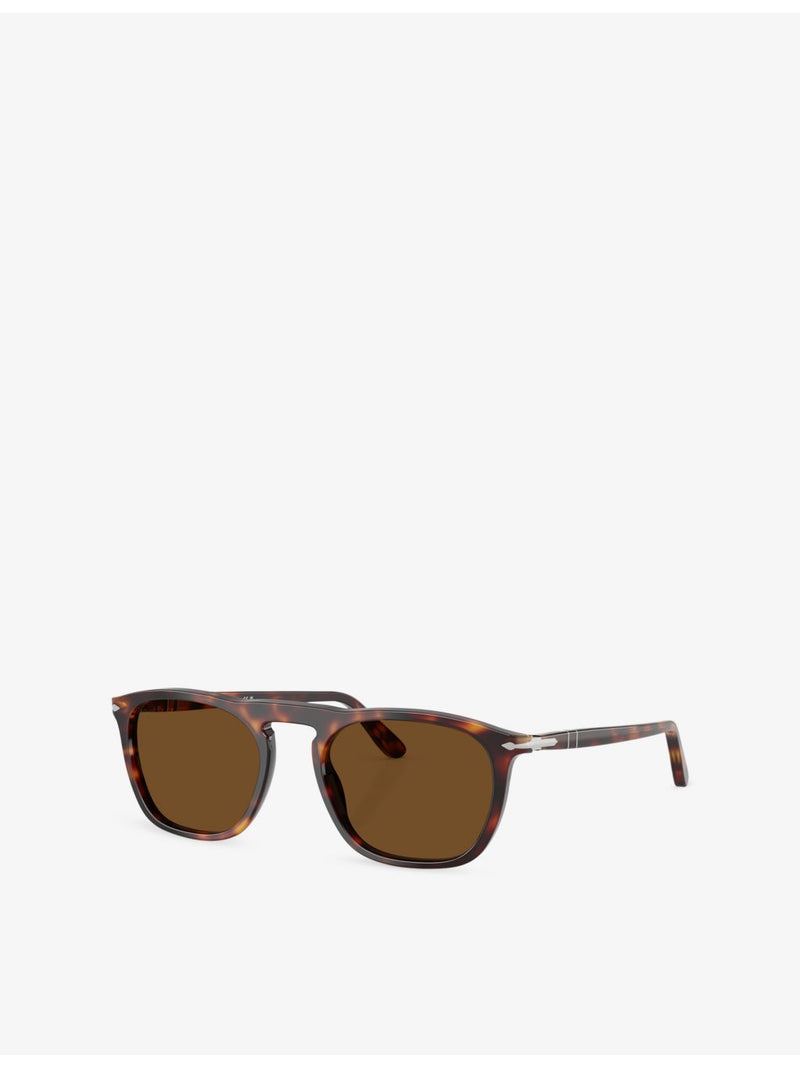 Persol PO3391S square acetate sunglasses in tortoiseshell, UK version