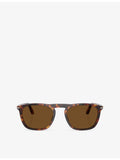 Persol PO3391S square acetate sunglasses in tortoiseshell, UK version
