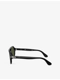 Persol PO3393S square-frame sunglasses, imported from the UK