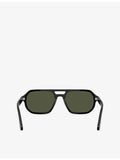 Persol PO3393S square-frame sunglasses, imported from the UK