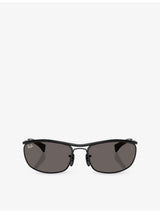 selfridges Ray-Ban Scuderia Ferrari Oval-Frame Metal Sunglasses- Buy online at McGrocer