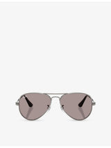 selfridges Ray-Ban RB3925 Aviator Metal Sunglasses- Buy online at McGrocer