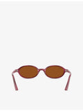 Ray-Ban RB4472 oval frame injected sunglasses, UK version