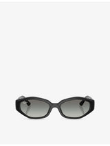 selfridges Ray-Ban RB4473D Irregular-Frame Acetate Sunglasses- Buy online at McGrocer