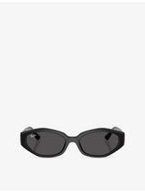 selfridges Ray-Ban RB4473D Irregular-Frame Injected Sunglasses- Buy online at McGrocer