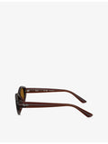 Ray-Ban RB4473D irregular-frame injected sunglasses (British brand)