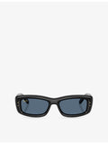 Ray-Ban RB4944 rectangle-frame acetate sunglasses, UK version