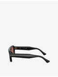 Ray-Ban RB4954 rectangle-frame nylon sunglasses - British product