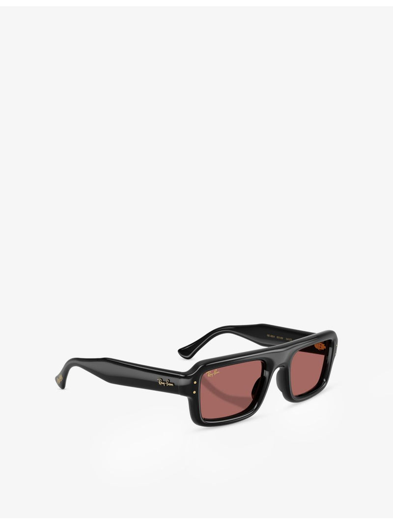 Ray-Ban RB4954 rectangle-frame nylon sunglasses - British product