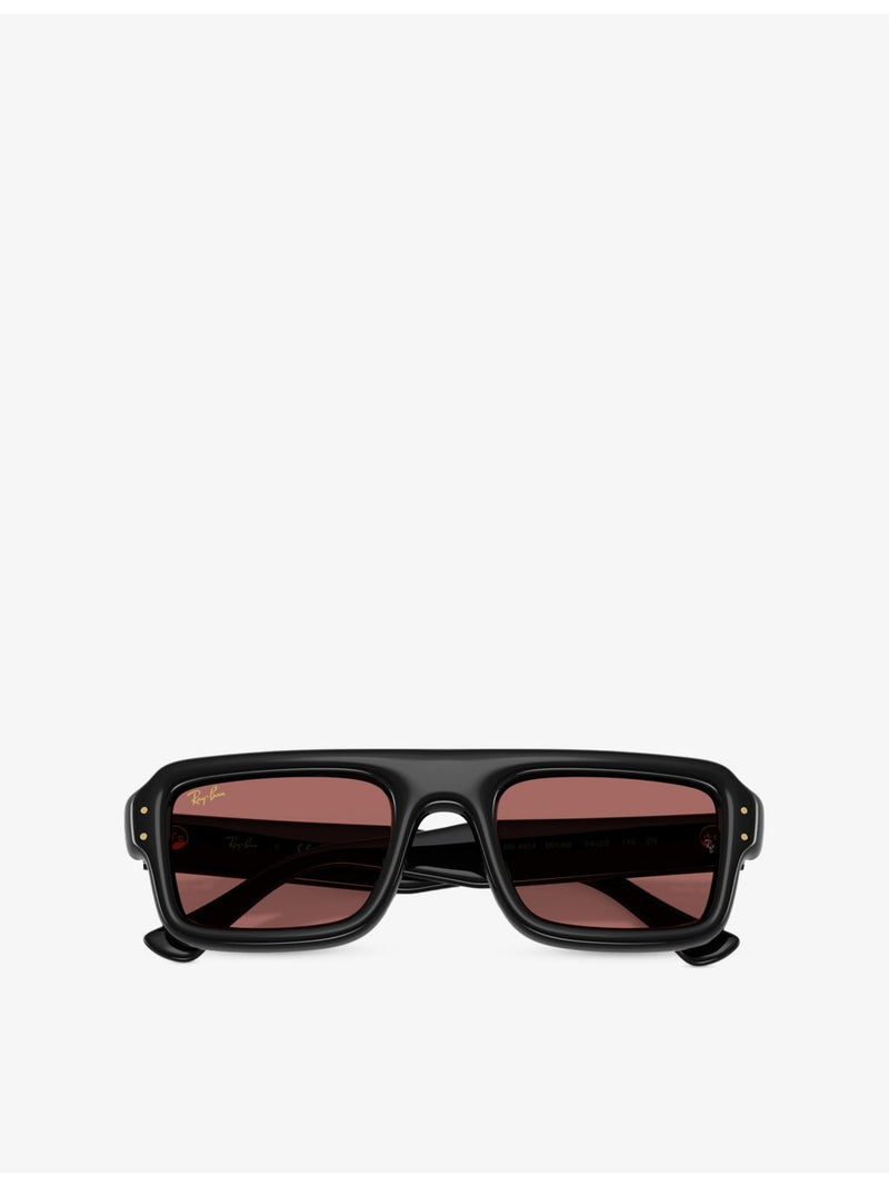 Ray-Ban RB4954 rectangle-frame nylon sunglasses - British product
