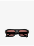 Ray-Ban RB4954 rectangle-frame nylon sunglasses - British product