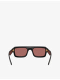 Ray-Ban RB4954 rectangle-frame nylon sunglasses - British product