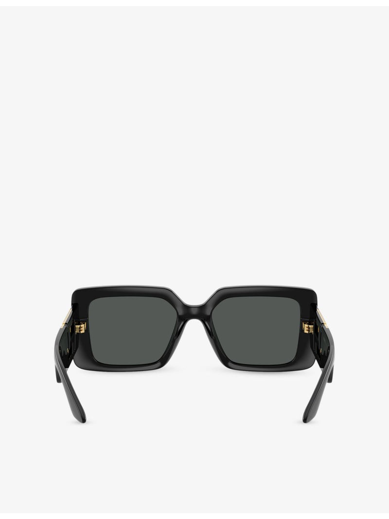 Versace square-frame acetate sunglasses VE4505U, UK version