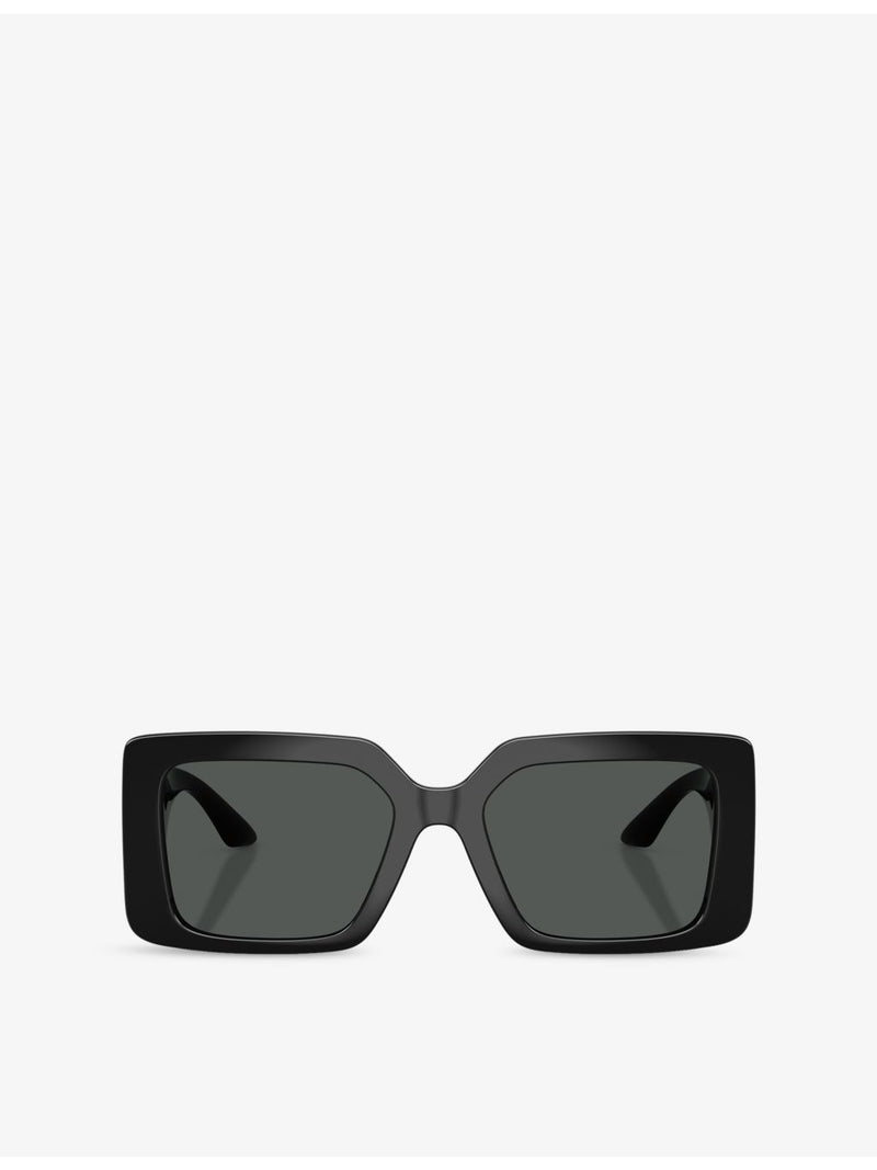 Versace square-frame acetate sunglasses VE4505U, UK version