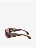 Versace sunglasses VE4516 rectangle-frame injected, UK version