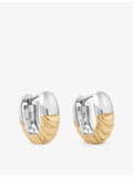 Astley Clarke 18ct gold plated sterling silver hoop earrings 12.6mm, UK version