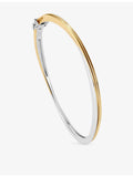 Astley Clarke 18ct yellow-gold plated sterling silver bangle, imported from the UK
