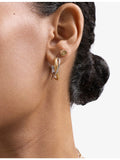 Astley Clarke gold-plated sterling silver maxi hoop earrings (British brand)