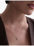 Astley Clarke diamond pendant 0.4ct 14ct gold necklace (British brand)