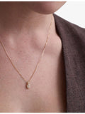 Astley Clarke 0.32ct emerald cut diamond pendant necklace - British product
