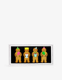 Letterbox iced gingerbread biscuits 30g birthday design (British brand)