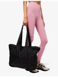 Adanola quilted tote bag with logo patch, imported from the UK