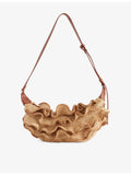 Zimmermann Goldentime raffia shoulder bag, imported from the UK