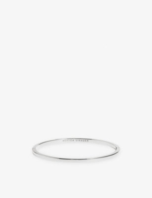 Monica Vinader Essential Sterling-Silver Bangle