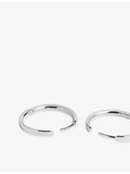 Monica Vinader small sterling silver hoop earrings 2cm - British product