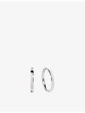 Monica Vinader small sterling silver hoop earrings 2cm - British product