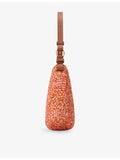 Loewe Swing raffia top-handle bag medium (British brand)