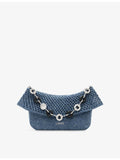 Loewe Ola medium crochet raffia shoulder bag - British product