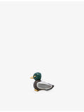 Loewe brass dice charm duck design 2.2cm, imported from the UK