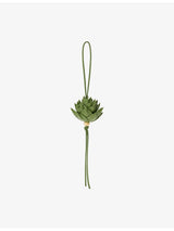 selfridges Loewe x Paula's Ibiza Artichoke Leather Bag Charm- Buy online at McGrocer