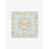 selfridges Loewe Printed Square Silk Scarf 90cm- Buy online at McGrocer