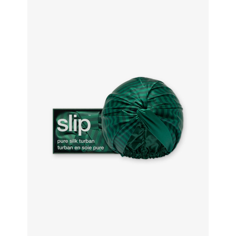Slip Classic silk turban, 100% mulberry silk (British brand)