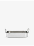 De Buyer Affinity stainless-steel roasting pan 41cm, imported from the UK