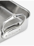 De Buyer Affinity stainless-steel roasting pan 41cm, imported from the UK